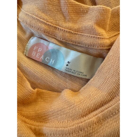 Free People Peach Midi Dress - Picture 8 of 8